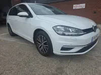 Used VW Golf VII SE 125 HP (91 kW) 2017 White Estate