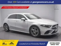 Begagnad Mercedes A180 Executive 136 HK (100 kW) 2021 Silver Halvkombi