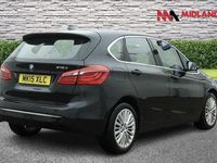 Used BMW 216 Luxury Line 116 HP (85 kW) 2015 Black Hatchback