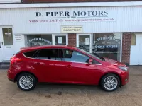 Used Ford Focus Zetec 2017 Red Hatchback