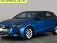 Used Audi A3 Sportback 150 HP (110 kW) 2022 Blue Hatchback