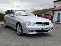 Used Mercedes CLK200 Avantgarde 2009 Silver Cabriolet