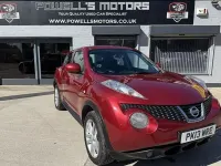 Used Nissan Juke Acenta 110 HP (80 kW) 2013 Red SUV
