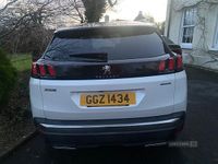 Used Peugeot 3008 GT-line 2017 White Hatchback
