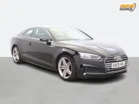 Used Audi A5 S-Line 190 HP (139 kW) 2018 Black Coupe