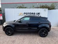 Used Land Rover Range Rover evoque SE 2017 Black Estate