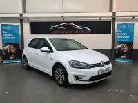 Used VW e-Golf 99 kW (135 HP) 2019 White Hatchback