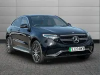 Used Mercedes EQC400 AMG line 300 kW (408 HP) 2023 Black SUV