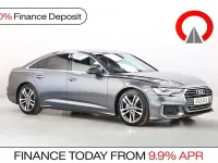 Used Audi A6 S-Line 204 HP (150 kW) 2021 Grey Sedan
