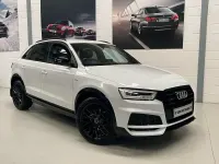 Begagnad Audi Q3 Black Edition 150 HK (110 kW) 2018 Vit SUV