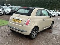 Used Fiat 500 85 HP (62 kW) 2013 Beige Cabriolet