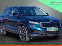 Used Skoda Karoq SE L 110 HP (80 kW) 2023 Petrol blue metallic SUV