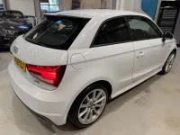 Used Audi A1 S-Line 125 HP (91 kW) 2018 White Hatchback