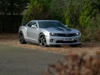 Used Chevrolet Camaro SS 2014 Silver Coupe