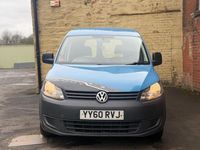Used VW Caddy 75 HP (55 kW) 2011 Blue MPV