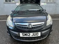 Używany Vauxhall Corsa Active 2012 Czarny Hatchback