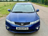 Used Honda Civic SI 2009 Blue Hatchback