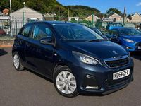 Used Peugeot 108 Active 68 HP (50 kW) 2015 Blue Hatchback