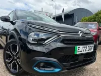 Używany Citroën e-C4 Shine 100 kW (136 KM) 2023 Czarny Hatchback