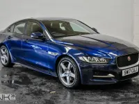 Used Jaguar XE R-Sport 180 HP (132 kW) 2017 Blue Sedan