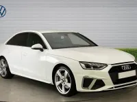 Used Audi A4 S-Line 204 HP (150 kW) 2024 White Sedan