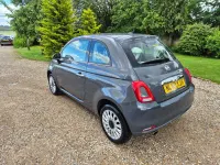 Used Fiat 500 Lounge 69 HP (50 kW) 2019 Grey Hatchback