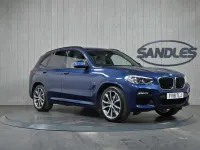 Used BMW X3 M Sport 2018 Blue SUV