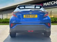 Used Toyota C-HR 122 HP (89 kW) 2018 Blue SUV