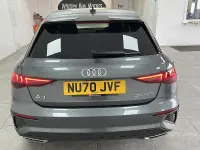 Used Audi A3 S-Line 150 HP (110 kW) 2020 Grey Sedan