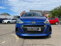 Used Hyundai i10 GO! 67 HP (49 kW) 2018 Blue Hatchback