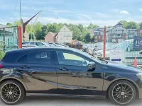 Used Mercedes A200 AMG line 136 HP (100 kW) 2017 Black Hatchback