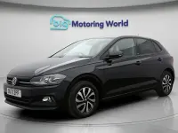 Used VW Polo Active 95 HP (69 kW) 2021 Black Hatchback