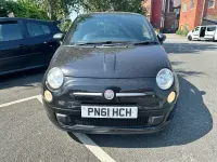 Used Fiat 500 S 85 HP (62 kW) 2011 Black Hatchback