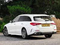 Used Mercedes C300 AMG Line Premium Plus 313 HP (230 kW) 2024 White Estate