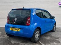 Used VW up! move up! 60 HP (44 kW) 2014 Blue Hatchback