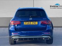 Used Mercedes GLC220 AMG line 194 HP (142 kW) 2019 Blue Estate