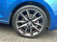 Used Skoda Rapid Sport 108 HP (79 kW) 2017 Race blue metallic Hatchback