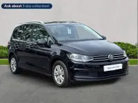 Used VW Touran Family 150 HP (110 kW) 2021 Black MPV