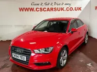 Used Audi A3 Sport 150 HP (110 kW) 2014 Red Sedan