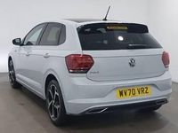 Used VW Polo R-line 115 HP (84 kW) 2020 Silver Hatchback