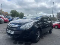Begagnad Vauxhall Corsa 2013 Svart Halvkombi