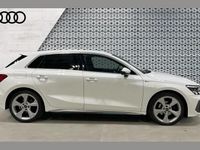Used Audi A3 S-Line 147 HP (108 kW) 2022 White Sedan
