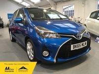 Used Toyota Yaris Hybrid 2015 Blue Hatchback
