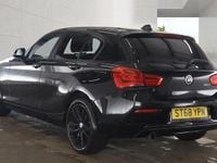 Used BMW 118 Sport Line 2018 Sapphire black Hatchback