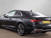 Used Audi A5 S-Line 150 HP (110 kW) 2022 Black Coupe