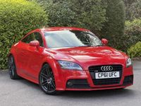 Used Audi TT Black Edition 170 HP (125 kW) 2011 Red Coupe