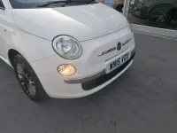 Used Fiat 500C Pop Star 2015 White Cabriolet