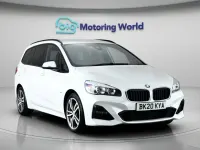 Used BMW 218 Gran Tourer M Sport 138 HP (101 kW) 2020 White MPV