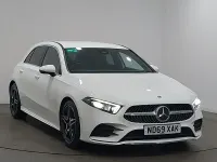 Used Mercedes A220 AMG line 190 HP (139 kW) 2020 White Hatchback