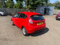 Used Ford Fiesta Zetec 2015 Red Hatchback